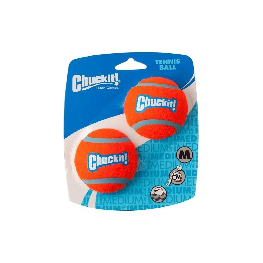 Chuckit 2'li Köpek Tenis Topu Large 7,5 Cm