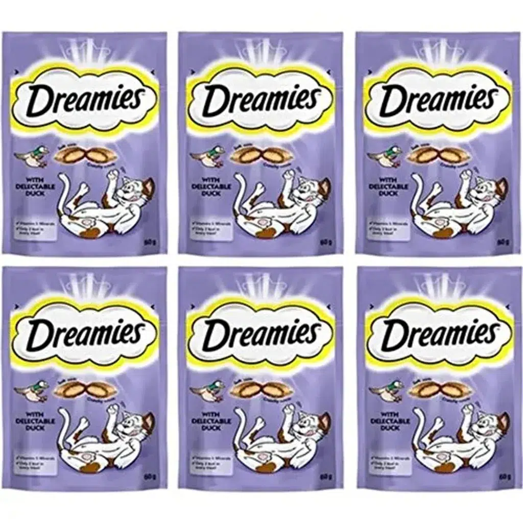 Dreamies Dreamis Ördekli Kedi Ödülü 6X60 gr