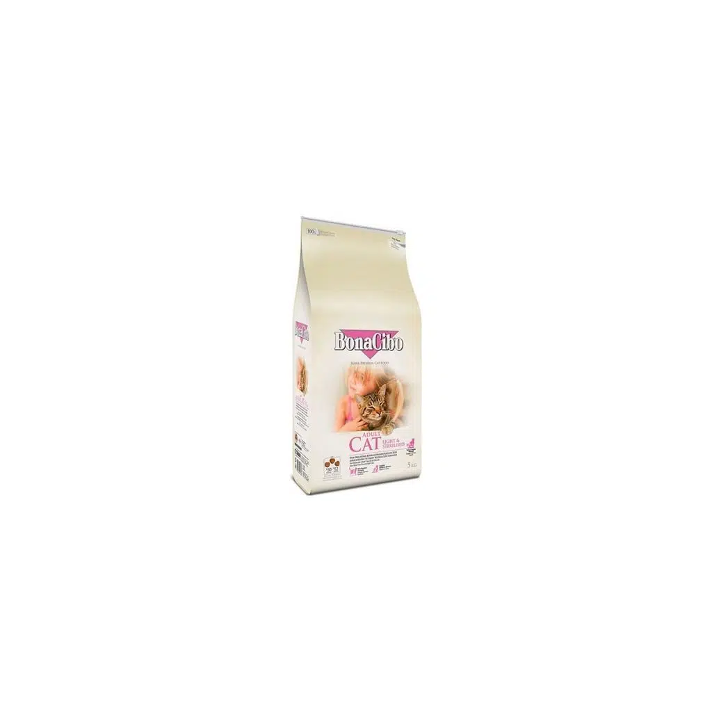 BonaCibo Tavuklu Kısırlaştırılmış Kedi Maması 5 kg