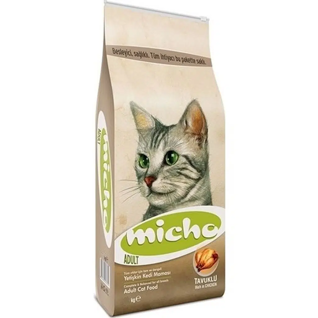 Micho Tavuklu (Hamsi ve Pirinç eşliğinde) Yetişkin Kedi Maması 1,5Kg