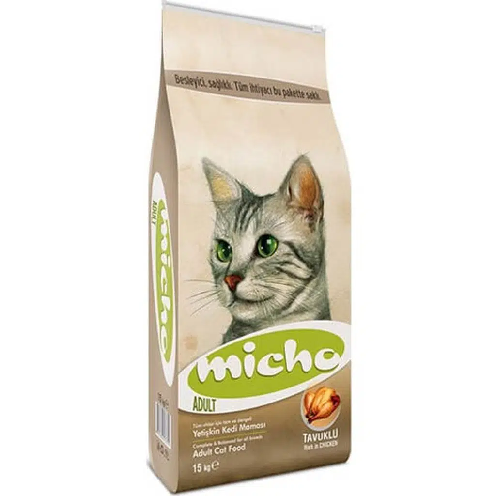 Micho Yetişkin Kedi Maması 3 kg x 2 Adet
