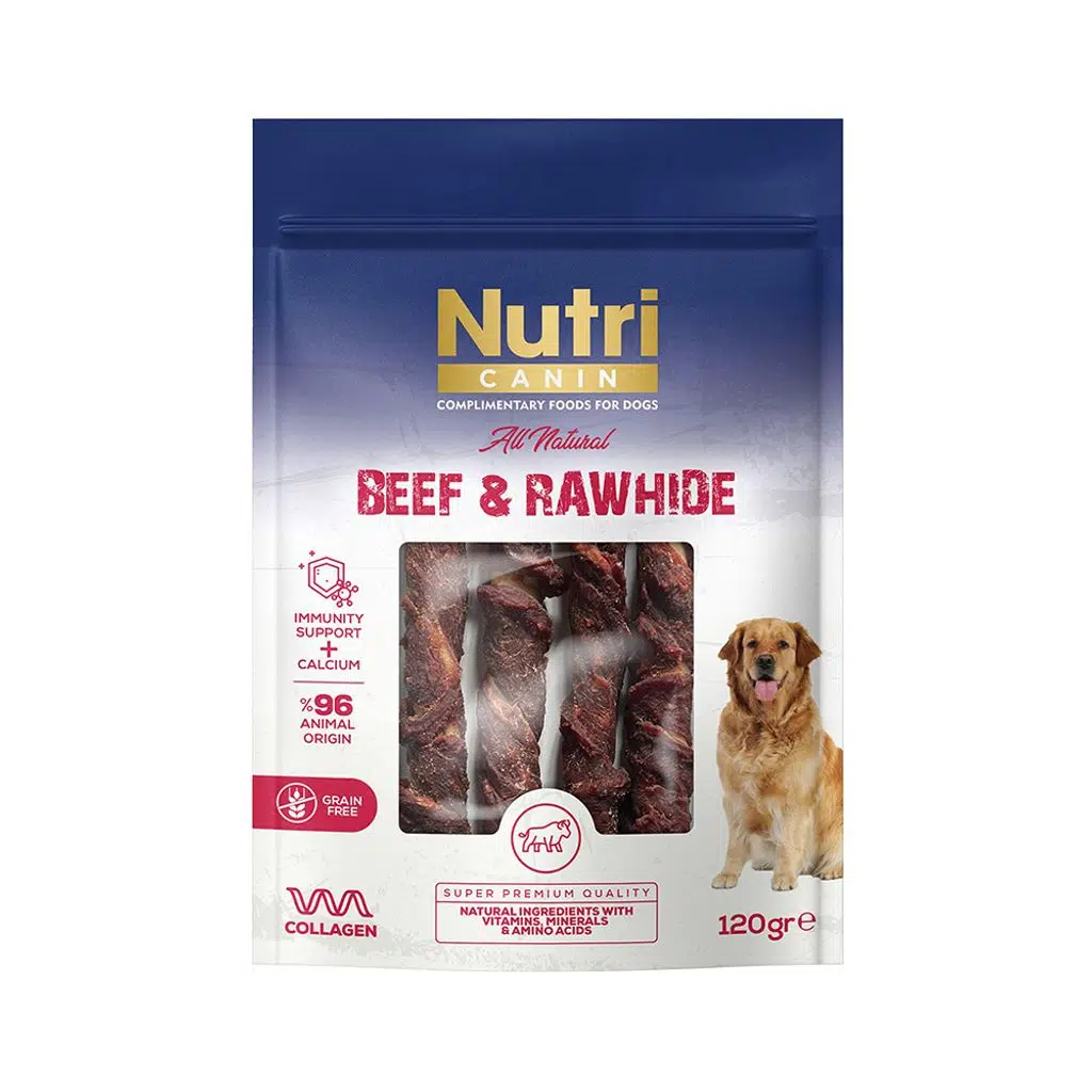 Nutri Canin Sığır Eti Sarılı Kemik (120 g)