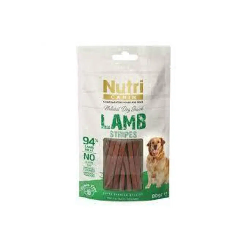 Nutri Canin Tahılsız Kuzu Etli Köpek Ödülü 80 gr