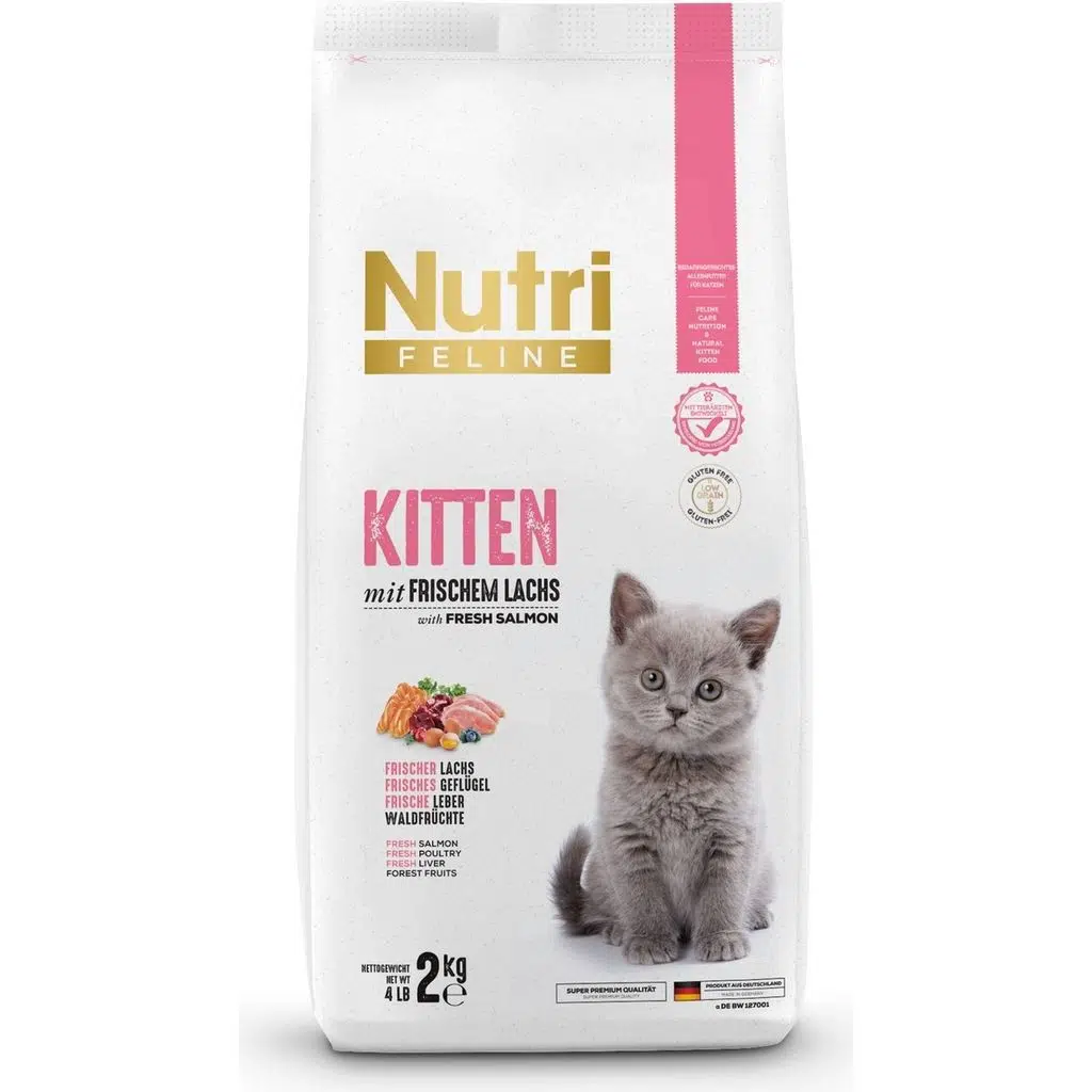 Nutri Feline Somonlu Yavru Kedi Maması 2 kg
