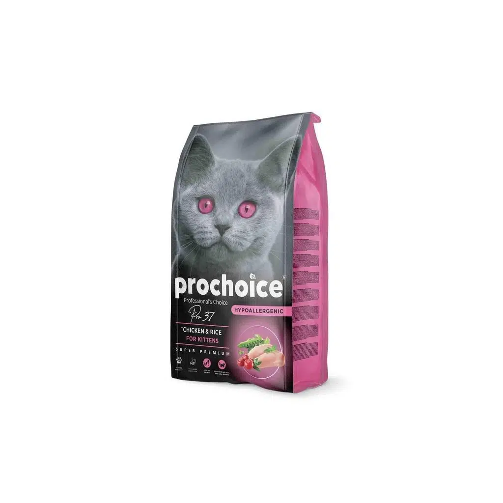 ProChoice Pro 37 Tavuklu ve Pirinçli Yavru Kedi Maması 2Kg
