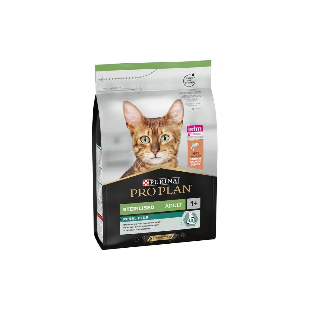 Pro Plan Renal Plus Sterilised Somonlu Kısırlaştırılmış Yetişkin Kedi Maması 3 Kg