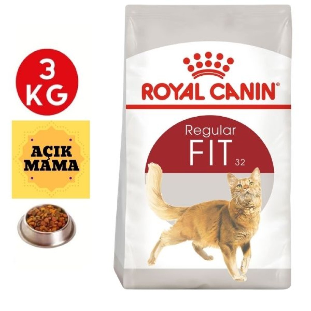 Royal Canin Fit 32 Yetişkin Açık Kuru Kedi Maması 3 Kg