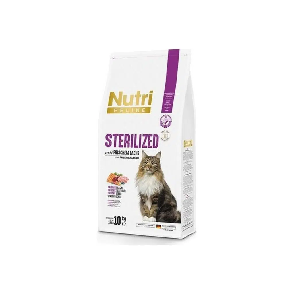 Nutri Feline Sterılısed 10 Kg