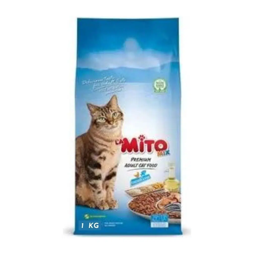 Mito Mix Tavuklu ve Balıklı Yetişkin Kedi Maması 3 x 1 kg